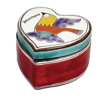 Heart Box Folk Bird SC225FK Heart Box Folk Bird SC225FK